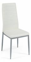 Стул Easy Chair (mod. 24) металл/экокожа, 40x42x95.5, слоновая кость/серый (поставляется по 4 шт) фото Стул Easy Chair (mod. 24) металл/экокожа, 40x42x95.5, слоновая кость/серый (поставляется по 4 шт). Фото №1