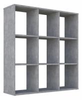 Стеллаж Polini Home Smart, серый фото Стеллаж Polini Home Smart, серый. Фото №1