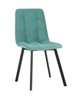 Стул Oliver Square велюр мятный. Фото №1