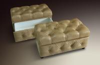 Банкетка "Благо 3" с выдвижным ящиком Б-3.3432 фото Банкетка "Благо 3" с выдвижным ящиком Б-3.3432. Фото №1