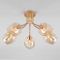 Потолочная люстра Eurosvet Marci 30164/5 золото фото Потолочная люстра Eurosvet Marci 30164/5 золото. Фото №1