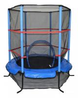 Батут AL-140 1400 мм, синий, черный фото Батут AL-140 1400 мм, синий, черный. Фото №1