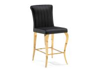 Барный стулья Joan black / gold фото Барный стулья Joan black / gold. Фото №1