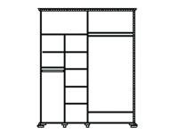 Шкаф-купе Лика ММ-137-01/02РБ