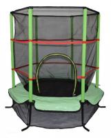 Батут AL-140 1400 мм, зеленый, черный