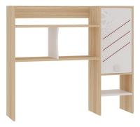 Энерджи Надстройка 1200 прямая дуб сонома/белый