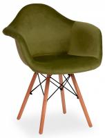 Кресло Secret De Maison CINDY SOFT (EAMES) (mod. 101) дерево береза/металл/мягкое сиденье/ткань, 61 х 60 х 80 см , зеленый (HLR 54)/натураль фото Кресло Secret De Maison CINDY SOFT (EAMES) (mod. 101) дерево береза/металл/мягкое сиденье/ткань, 61 х 60 х 80 см , зеленый (HLR 54)/натураль. Фото №1