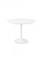 Стол Tulip 100, белый фото Стол Tulip 100, белый. Фото №1