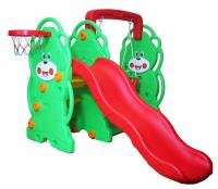 Комплекс игровой Медвежонок, зеленый, красный. Фото №1