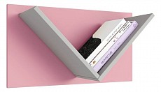 Полка навесная Polini kids Mirum 5Y 600, серый. Фото №2