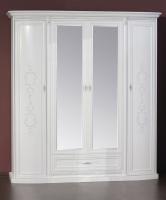 Шкаф 4-х секционный Милан 58-01 фото Шкаф 4-х секционный Милан 58-01