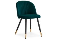 Стул Gabi green / black фото Стул Gabi green / black. Фото №1