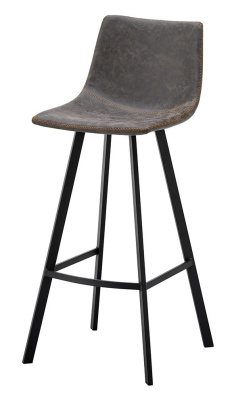 Стул барный CQ-8307A-6 серый 2089. Фото