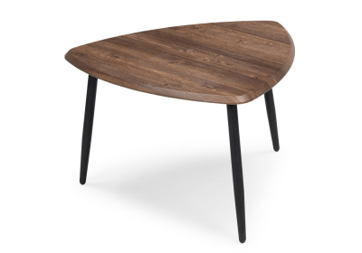 Журнальный стол Лойс мрамор черный / дуб антик. Фото