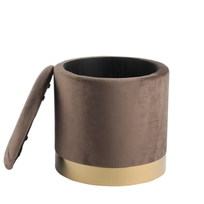 Пуф FS-006-40 коричневый. Фото №2