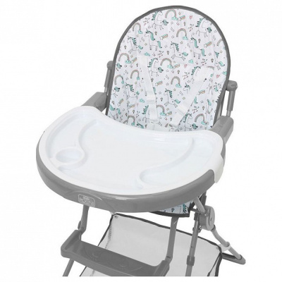Стул для кормления Polini kids 252, белый фото Стул для кормления Polini kids 252, белый. Фото №5