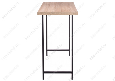 Стол Лофт сонома / черный матовый. Фото