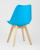 Стул FRANKFURT бирюзовый фото Стул FRANKFURT бирюзовый. Фото №7