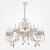 Подвесная люстра Eurosvet Galatea 10009/12 белый с золотом фото Подвесная люстра Eurosvet Galatea 10009/12 белый с золотом. Фото №2