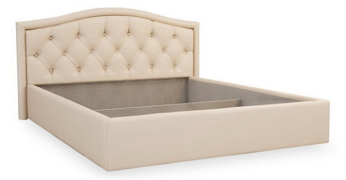 Верона Кровать 1.6 крем (экокожа). Фото №1