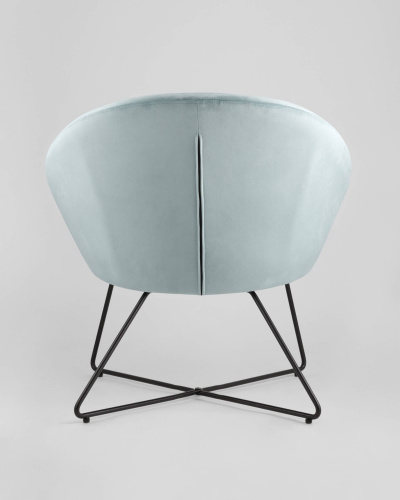 Кресло Колумбия пыльно-голубое. Фото №7