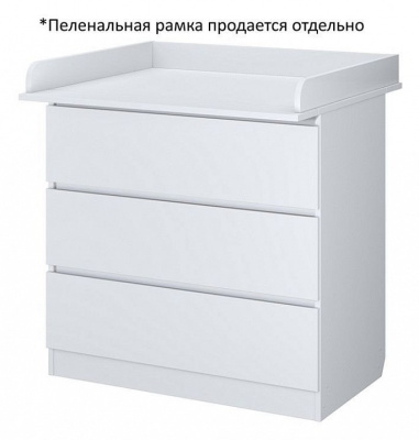 Комод Polini kids Simple 1980, белый фото Комод Polini kids Simple 1980, белый. Фото №3