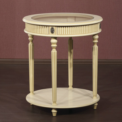 Кофейный стол круглый Милан-16 фото Кофейный стол круглый Милан-16. Фото №2