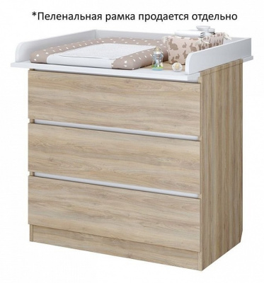 Комод Polini kids Simple 1980, бежевый фото Комод Polini kids Simple 1980, бежевый. Фото №4
