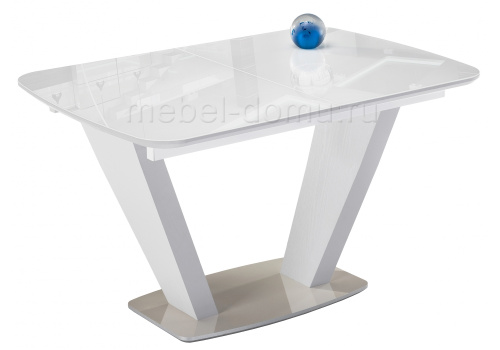 Стол Петир дуб монтана / белый. Фото №1