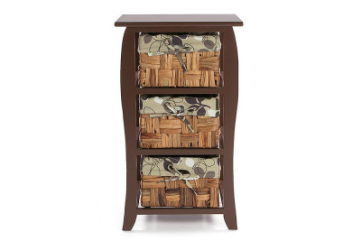 Тумба Bel 3 PE-11 с 3-мя корзинами. Фото