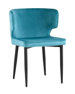 Стул Матео велюр темно-бирюзовый. Фото