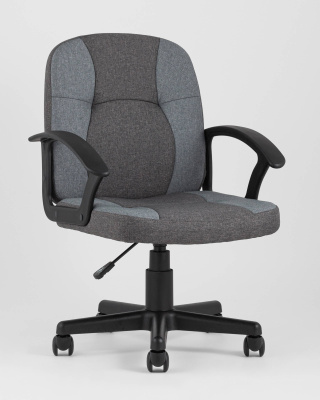 Кресло офисное TopChairs Comfort серое. Фото