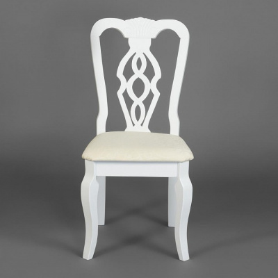 Стул - Афродита/ Aphrodite дерево гевея, 46х54х99см, pure white (белый 2-1) (поставляется только по 2 шт) фото Стул - Афродита/ Aphrodite дерево гевея, 46х54х99см, pure white (белый 2-1) (поставляется только по 2 шт). Фото №2