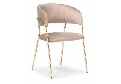 Стул Kamelia cappuccino / gold. Фото №2