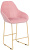 Кресло полубар Kent Розов/Линк Золото фото Кресло полубар Kent Розов/Линк Золото. Фото №1