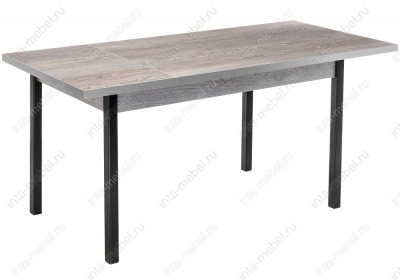 Стол деревянный Оригон навара / черный матовый. Фото