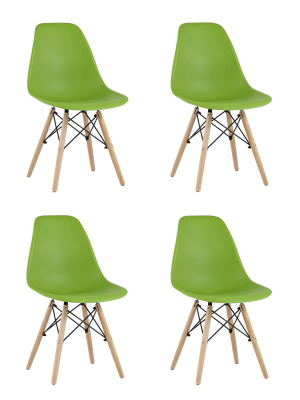Стул Style DSW зеленый x4 фото Стул Style DSW зеленый x4. Фото №2