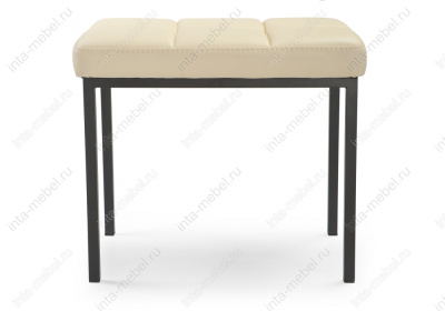 Банкетка Дион кожзам d1 / черный матовый фото Банкетка Дион кожзам d1 / черный матовый. Фото