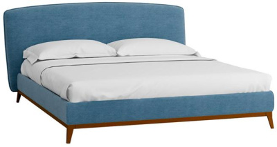 Кровать с ортопедическим основанием и ящиком Сканди Лайт 1.4 Сапфир фото Кровать с ортопедическим основанием и ящиком Сканди Лайт 1.4 Сапфир. Фото