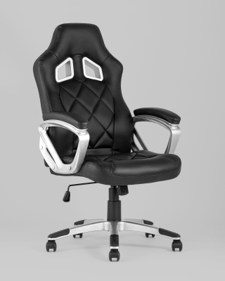 Кресло игровое TopChairs Continental черное фото Кресло игровое TopChairs Continental черное. Фото №3