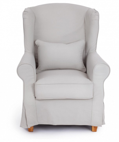 Кресло Secret De Maison Linby (mod. CC1312) дерево береза, ткань: хлопок, 81х87х95см, бежевый / AJ808-18. Фото №2