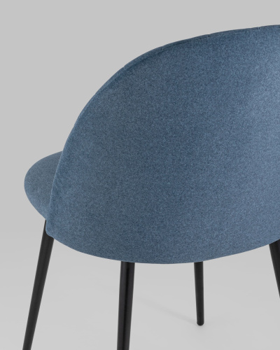 Стул Марсель микровелюр темно-синий. Фото №8