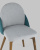 Стул HELGA светло-серый/бирюзовый 2 шт. фото Стул HELGA светло-серый/бирюзовый 2 шт.. Фото №9
