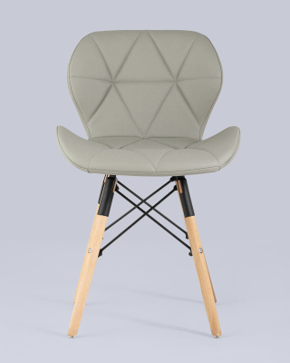 Стул Бон экокожа серый. Фото