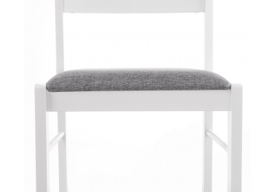 Стул деревянный Camel white / light grey фото Стул деревянный Camel white / light grey. Фото №4