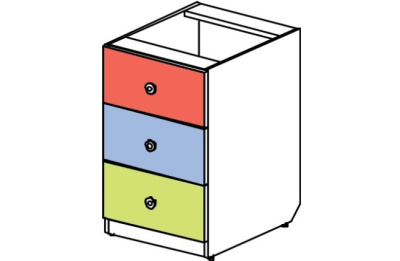 Тумба под стол Силуэт. Фото №2