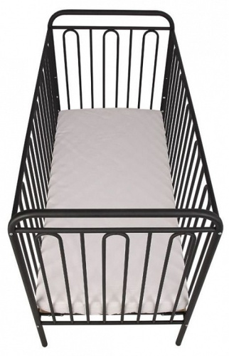Кроватка Polini Kids Vintage 110, черный фото Кроватка Polini Kids Vintage 110, черный. Фото №7