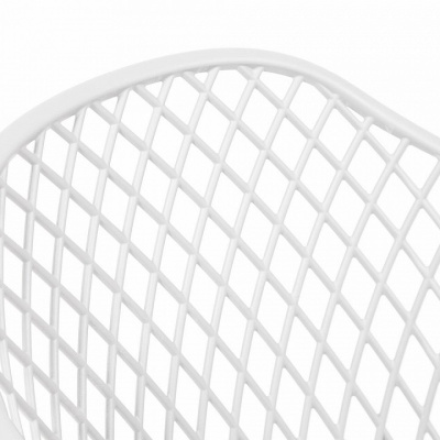 Стул DIEGO (mod. 8003) металл/пластик, 55х60х82,5 см, белый/черный (поставляется по 4 шт) фото Стул DIEGO (mod. 8003) металл/пластик, 55х60х82,5 см, белый/черный (поставляется по 4 шт). Фото №2