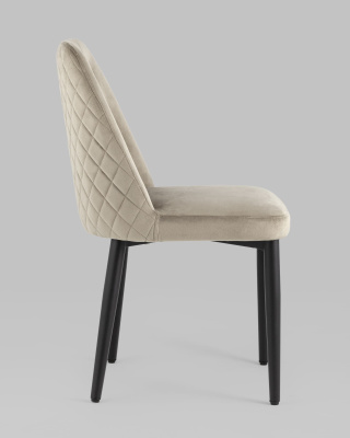 Стул Эмма велюр шампань фото Стул Эмма велюр шампань. Фото