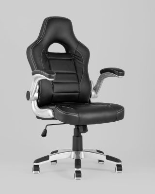 Кресло игровое TopChairs Genesis черное фото Кресло игровое TopChairs Genesis черное. Фото №3